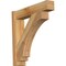 Ekena Millwork Imperial Block Rough Sawn Outlooker, Western Red Cedar, 6"W x 26"D x 26"H OUT06X26X26IMP05RWR - alternate 1